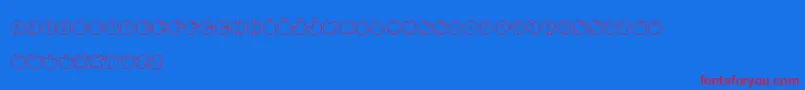 Подробнее о шрифте BullesDeConfiance Шрифт BullesDeConfiance – красные шрифты на синем фоне