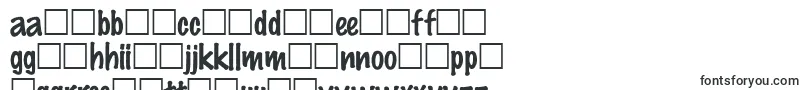 MarkerfeltthinRegular-Schriftart – gälische Schriften