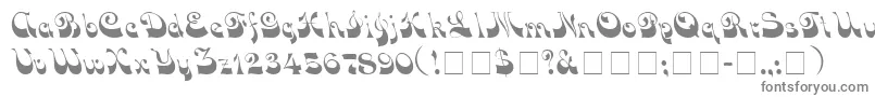 VocoScriptSsi-Schriftart – Graue Schriften