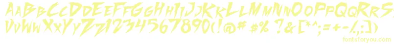 FightingSpirit2 Font – Yellow Fonts