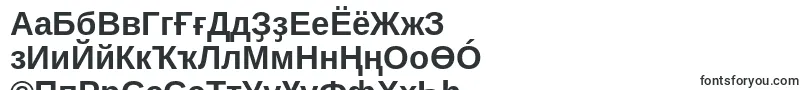 Шрифт ArimoBold – башкирские шрифты
