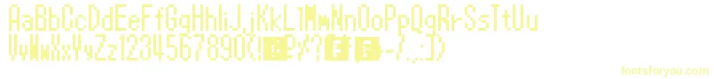 PokemonXAndY Font – Yellow Fonts