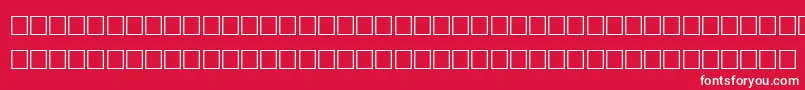 TightRegular Font – White Fonts on Red Background