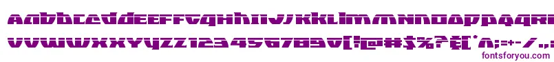 Blackbishoplaser Font – Purple Fonts on White Background