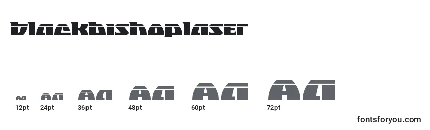 Blackbishoplaser Font Sizes