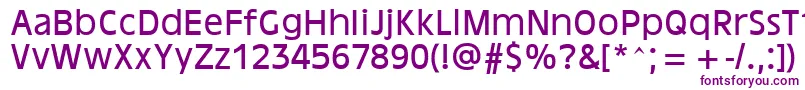 AntiqueOakland-fontti – violetit fontit valkoisella taustalla