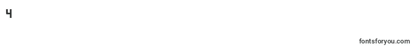 フォントJamesian – フォント数字4