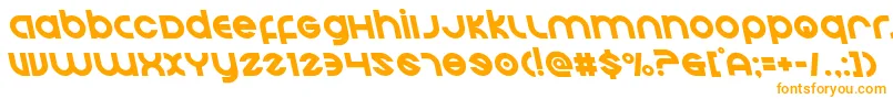 Шрифт Echostationleft – оранжевые шрифты