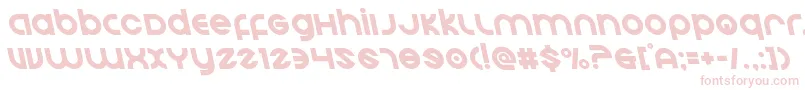 Echostationleft Font – Pink Fonts on White Background