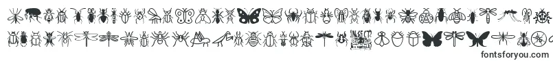 Шрифт InsectIcons – шрифты для Adobe