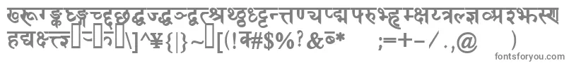 DevanagaridelhisskBold Font – Gray Fonts