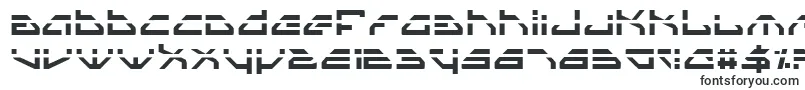 Шрифт SpylordLaser – прямые шрифты