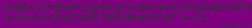 AРґejo Font – Black Fonts on Purple Background
