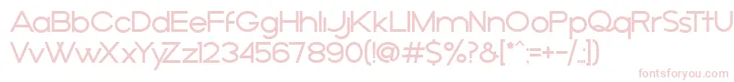 AРґejo Font – Pink Fonts on White Background