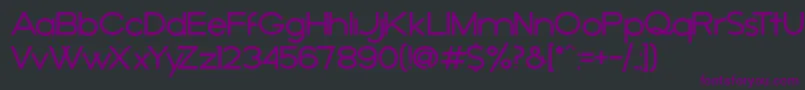 AРґejo Font – Purple Fonts on Black Background