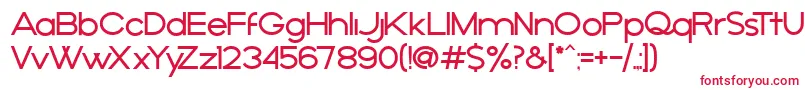 AРґejo Font – Red Fonts on White Background