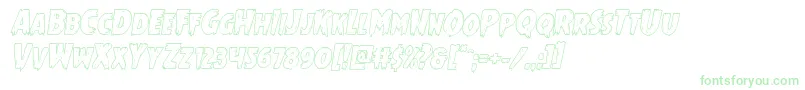 Mrsmonsteroutital Font – Green Fonts
