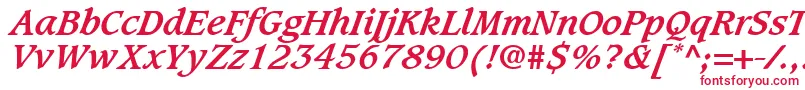 GrammateusSsiBoldItalic Font – Red Fonts