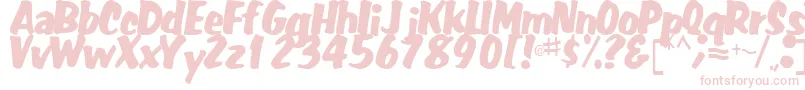 FatRegularTtstd Font – Pink Fonts