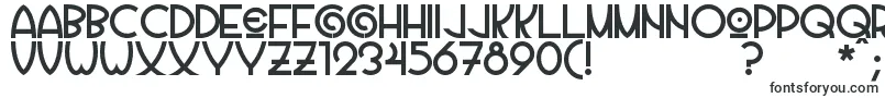 Шрифт Vilamorena – высокие шрифты