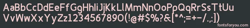 Finenessproblackフォントについての詳細 フォントFinenessproblack – 黒い背景にピンクのフォント