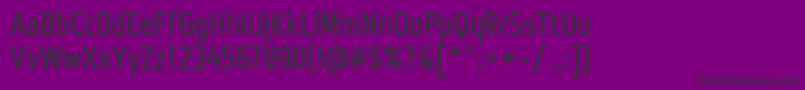 MonitoricaBd Font – Black Fonts on Purple Background