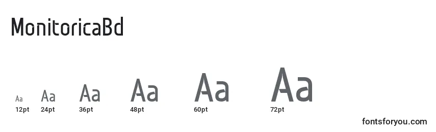 MonitoricaBd Font Sizes