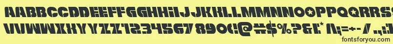 More about Freedomfighterleft Font Freedomfighterleft Font – Black Fonts on Yellow Background