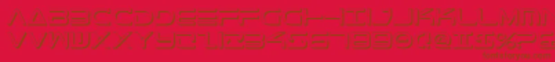 More about TeleMarinesShadow Font TeleMarinesShadow Font – Brown Fonts on Red Background