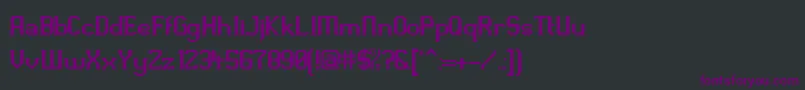 fuente SlPixlRegularV1 – Fuentes Moradas Sobre Fondo Negro