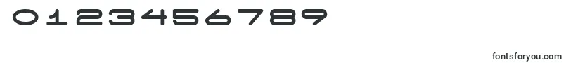 フォント7daysfat – 数字と数値のためのフォント