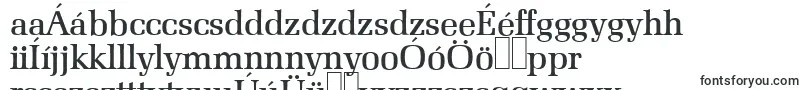 Шрифт MarseilleserialMediumRegular – венгерские шрифты