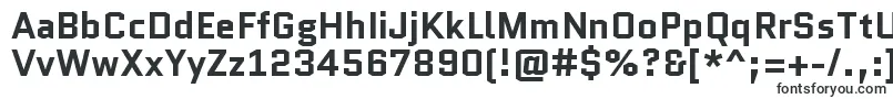 Шрифт QuanticoBold – типографские шрифты