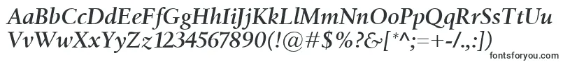 BirkaSemiboldItalic Font – Fonts for Titles