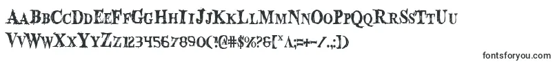 Bloodcrowc-Schriftart – Schriften für Adobe Acrobat