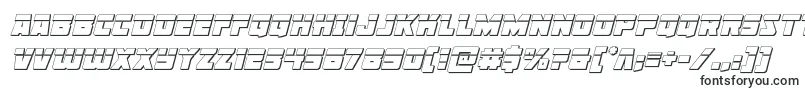 Шрифт Libertylegion3Dlaserital – 3D шрифты