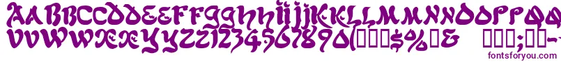 JacamarsskBold Font – Purple Fonts