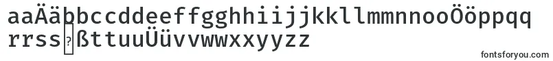 FiramonoMedium Font – German Fonts