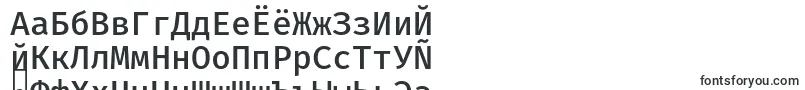 FiramonoMedium-fontti – venäjän fontit