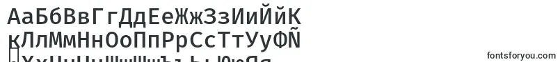 FiramonoMedium-Schriftart – bulgarische Schriften