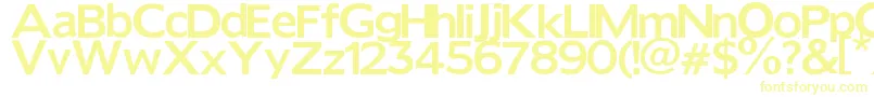 Reforma-fontti – keltaiset fontit
