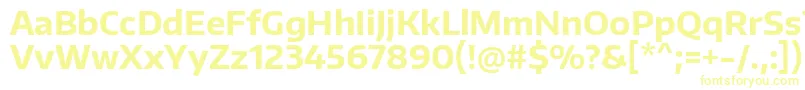 EncodesansBold Font – Yellow Fonts