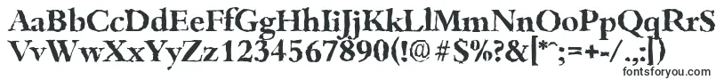 Шрифт BambergrandomBold – современные шрифты