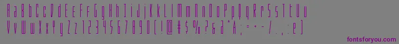 Phantacontitle Font – Purple Fonts on Gray Background