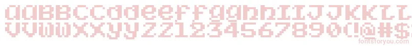 Sorcery6128 Font – Pink Fonts on White Background