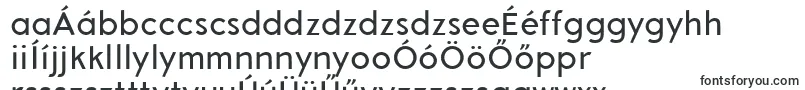 Шрифт AronGrotesqueRegular – венгерские шрифты