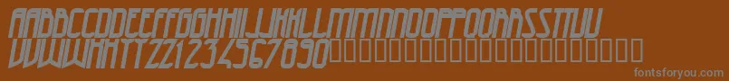 Шрифт 47 – серые шрифты на коричневом фоне
