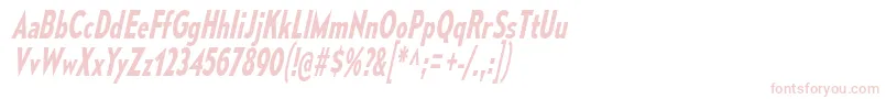 MesmerizeCdSbIt Font – Pink Fonts on White Background