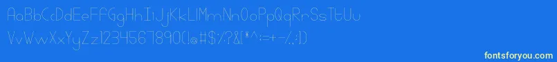 Подробнее о шрифте Linlegreyregular Шрифт Linlegreyregular – жёлтые шрифты на синем фоне