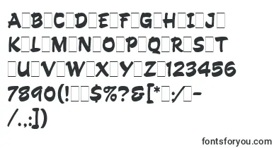 HandDrawnLetPlain.1.0 font – All Fonts